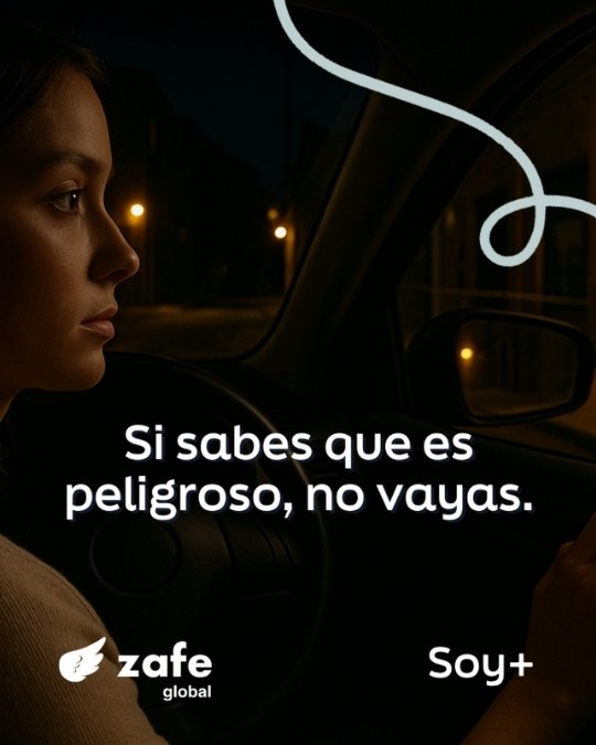 si sabes que es peligroso, no vayas