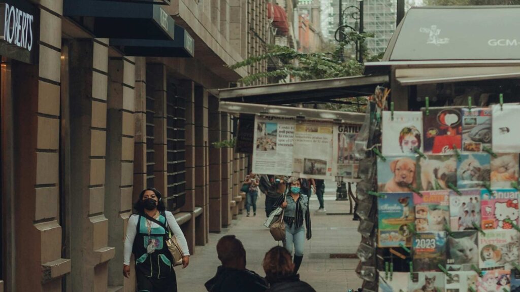 El centro de la Ciudad de México podría ser inseguro en algunos momentos.